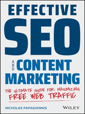 cover image of Effective SEO and Content Marketing